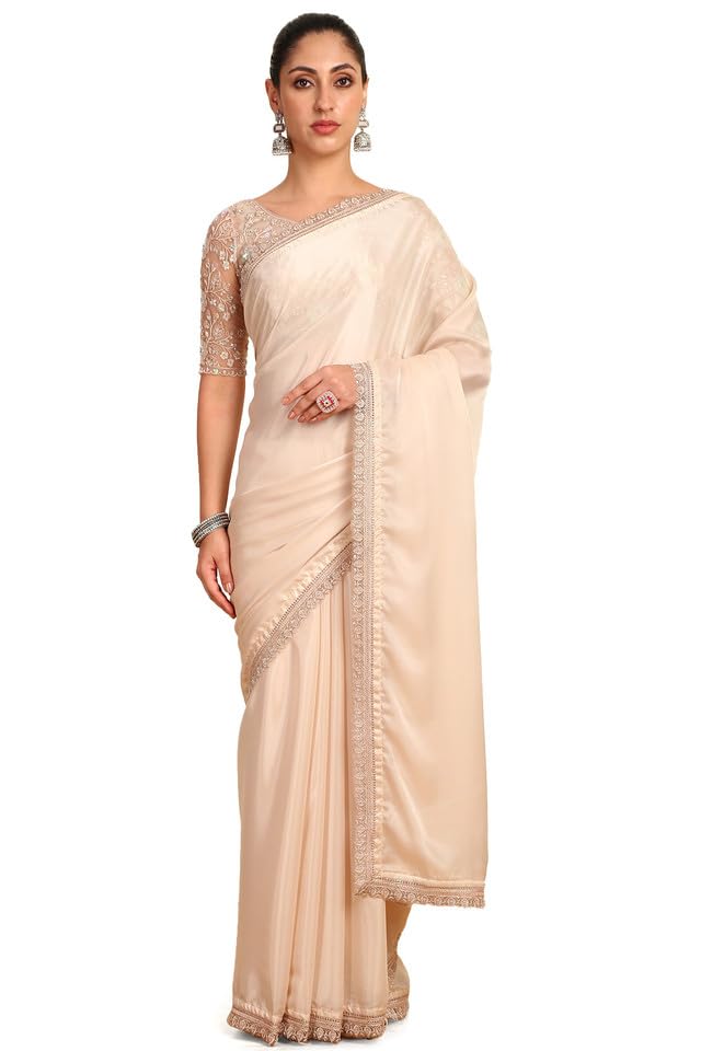 Soch Women Saree with Sequins Work