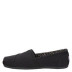 Skechers Women's Plush-Peace and Love Ballet Flat, Black, 9