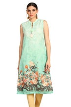 Soch Womens Chikankari Inspired Embroidered Kurta