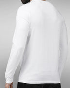 Noble Monk MenS Full Sleeve Round Neck Water Repellent T-Shirt | Comfort Dry Fit Tees | Soft Cotton Casual Tee For Everyday Wea