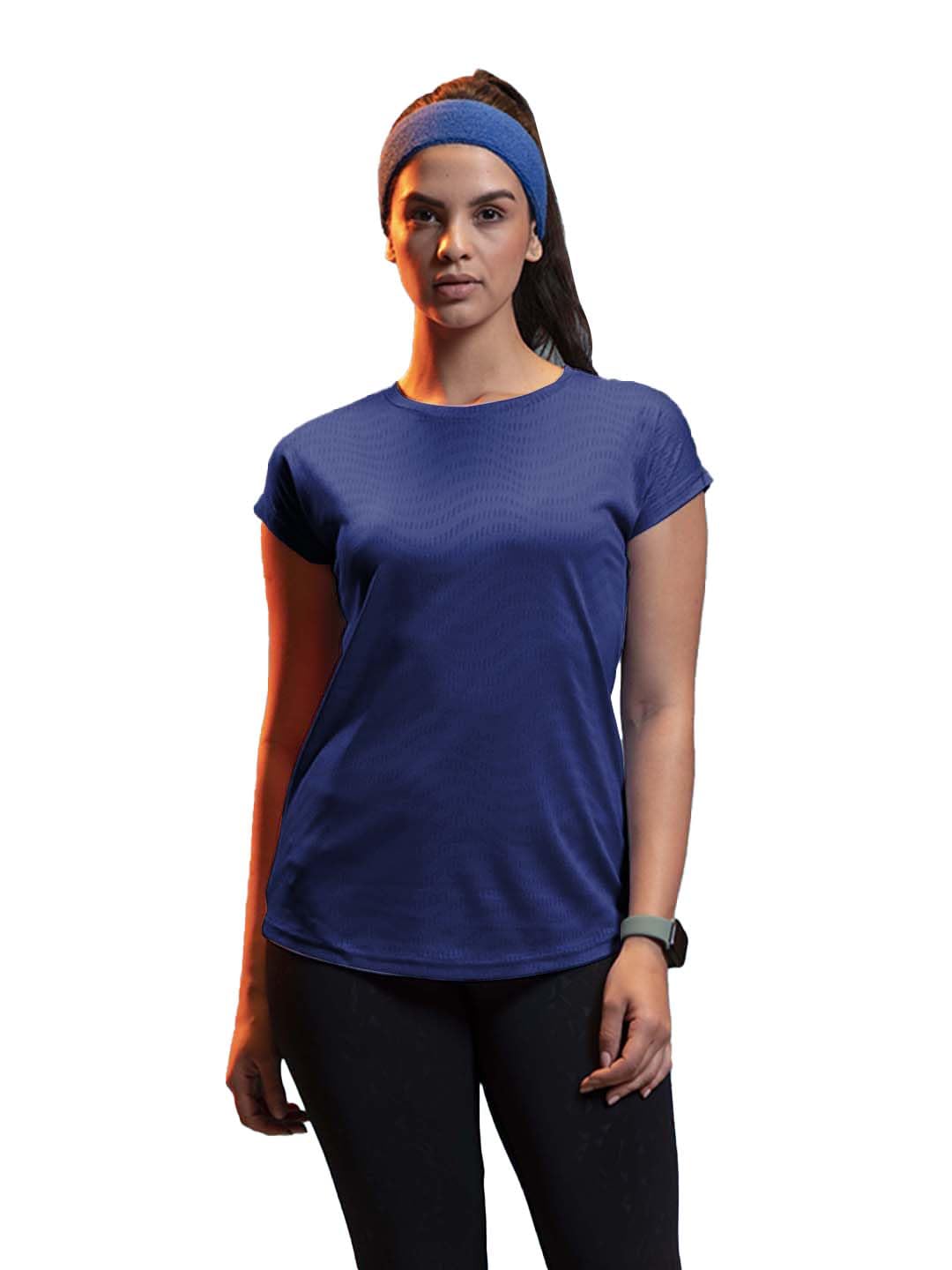 Lyra WomenS Rapid Dry Short Sleeve Breathable And Flexible Fit Active Top