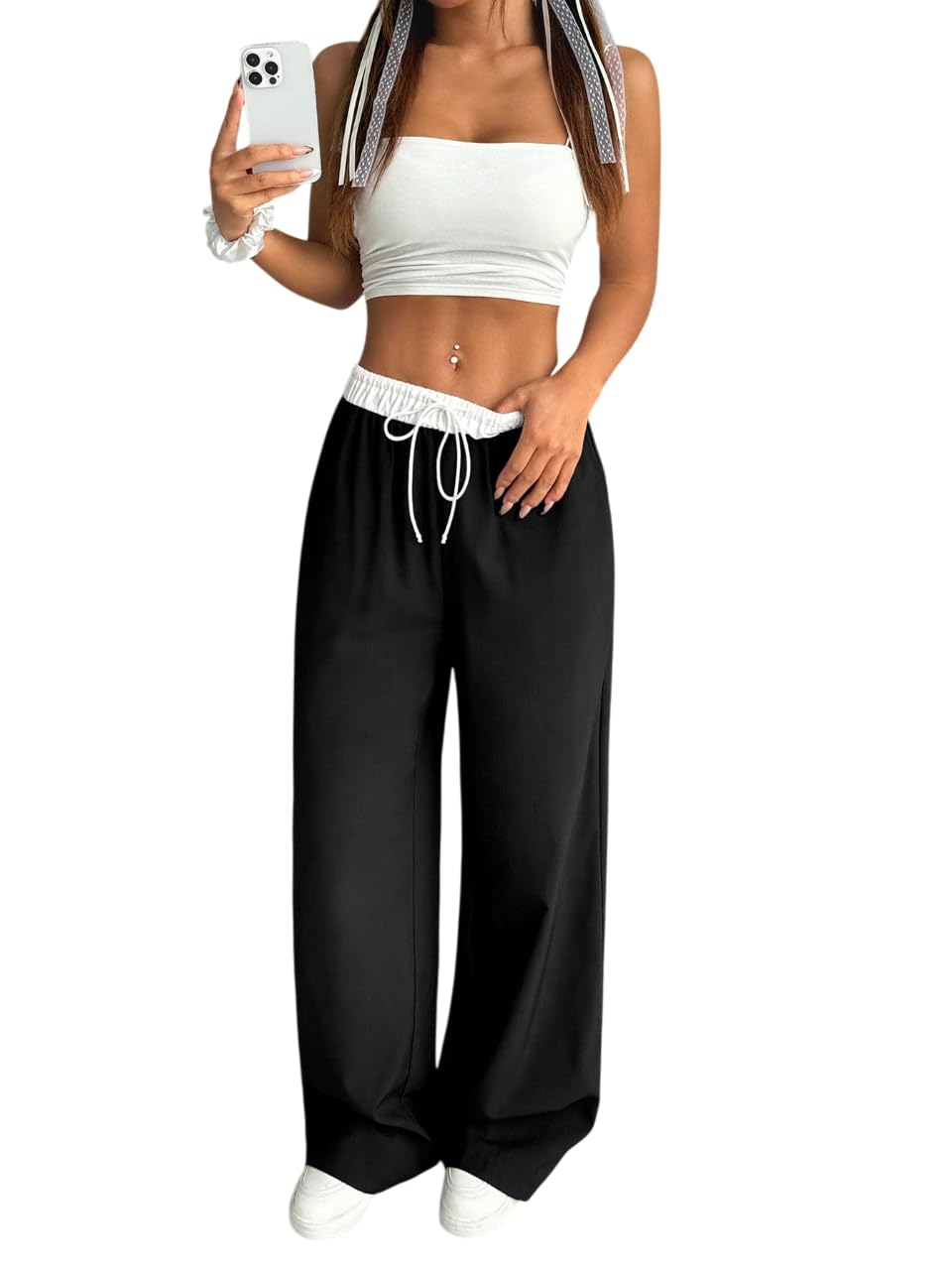Dockstreet Womens Open Bottom ||White Belt Open||Open1711M||White Belt Open||Blackwomenjogr36 36