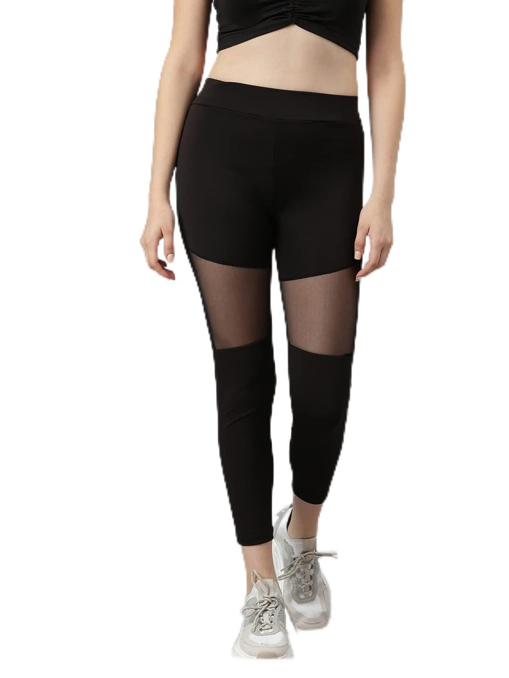 Aarika Black Color Womens Track Pant (TP-BBC-W-13-BLACK-M)