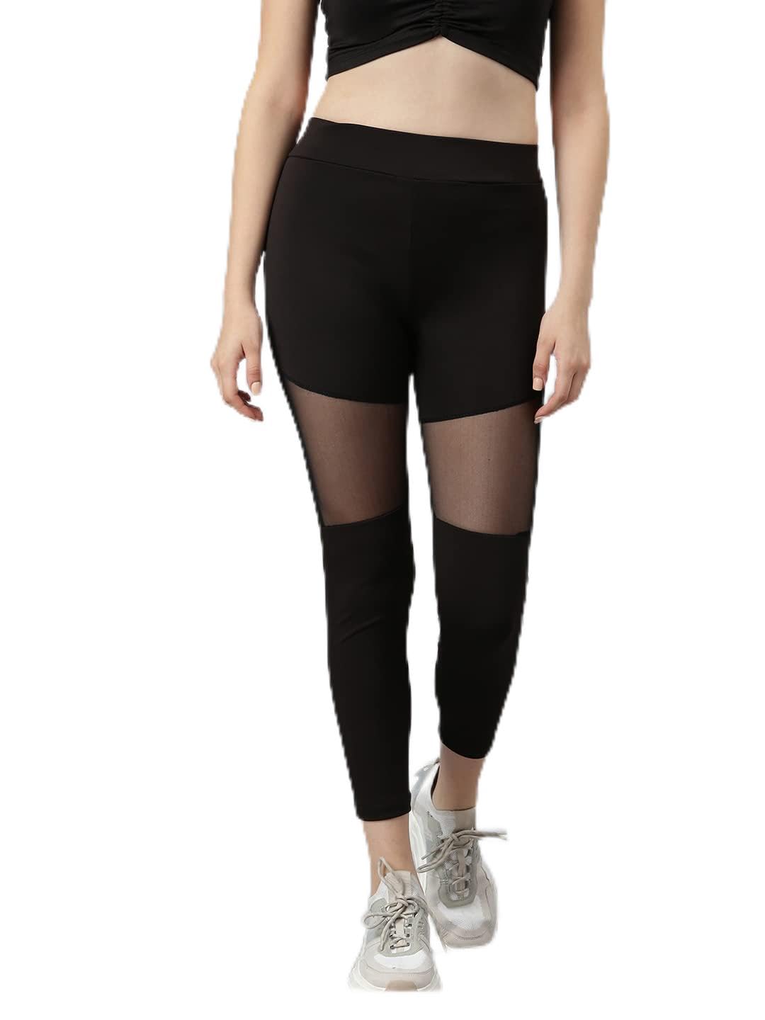 Aarika Black Color Womens Track Pant (TP-BBC-W-13-BLACK-M)