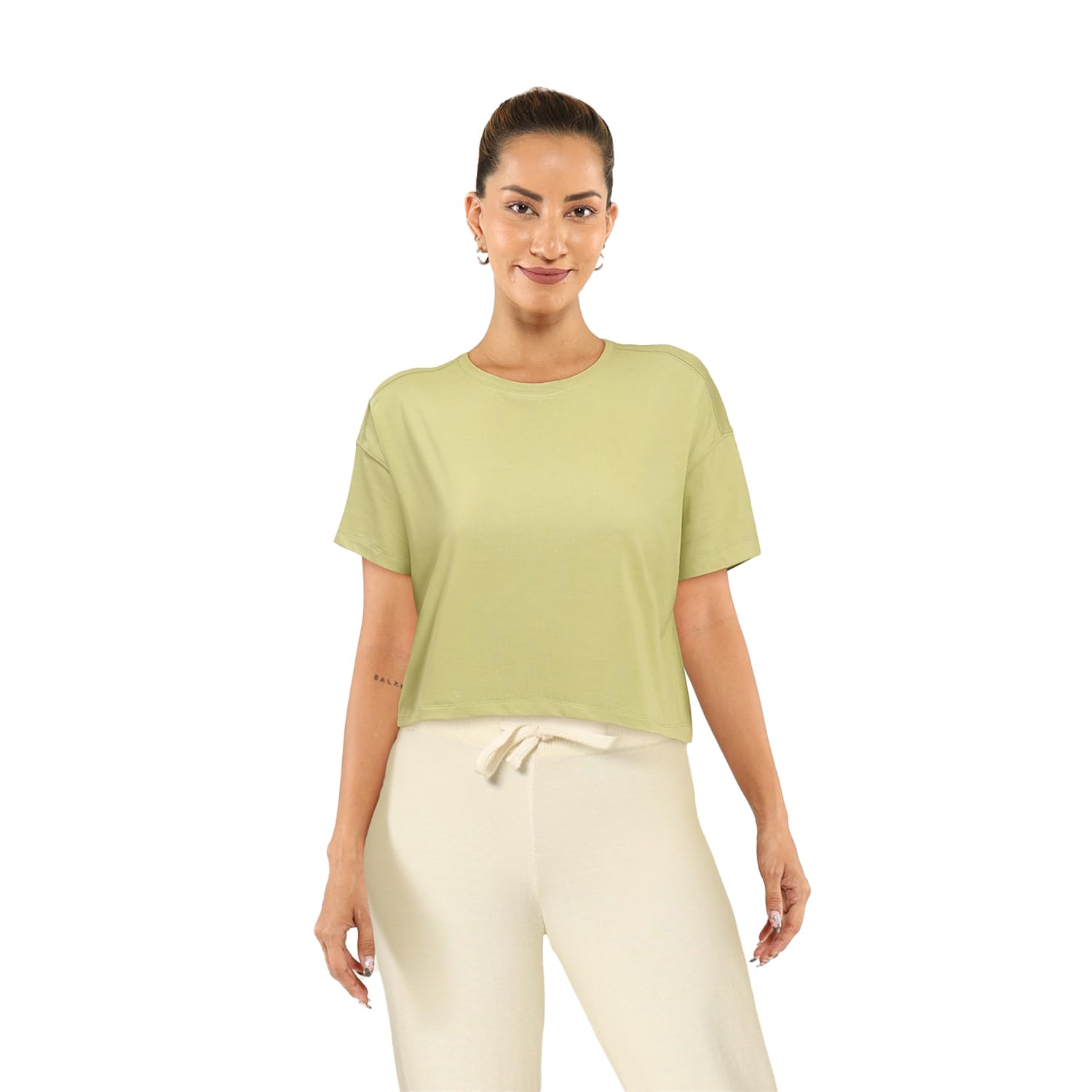 Women The Softest T-Shirt | Boxy Crop | 100% Cotton | Lightweight