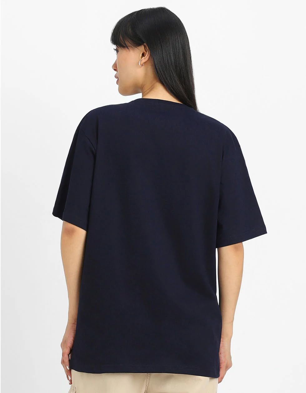 Juneberry Pack Of 2, 100% Pure Cotton, Round Neck, Oversized, Loose, Baggy Fit, Drop Shoulder, Graphic Printed, Half Sleeve T-Sh