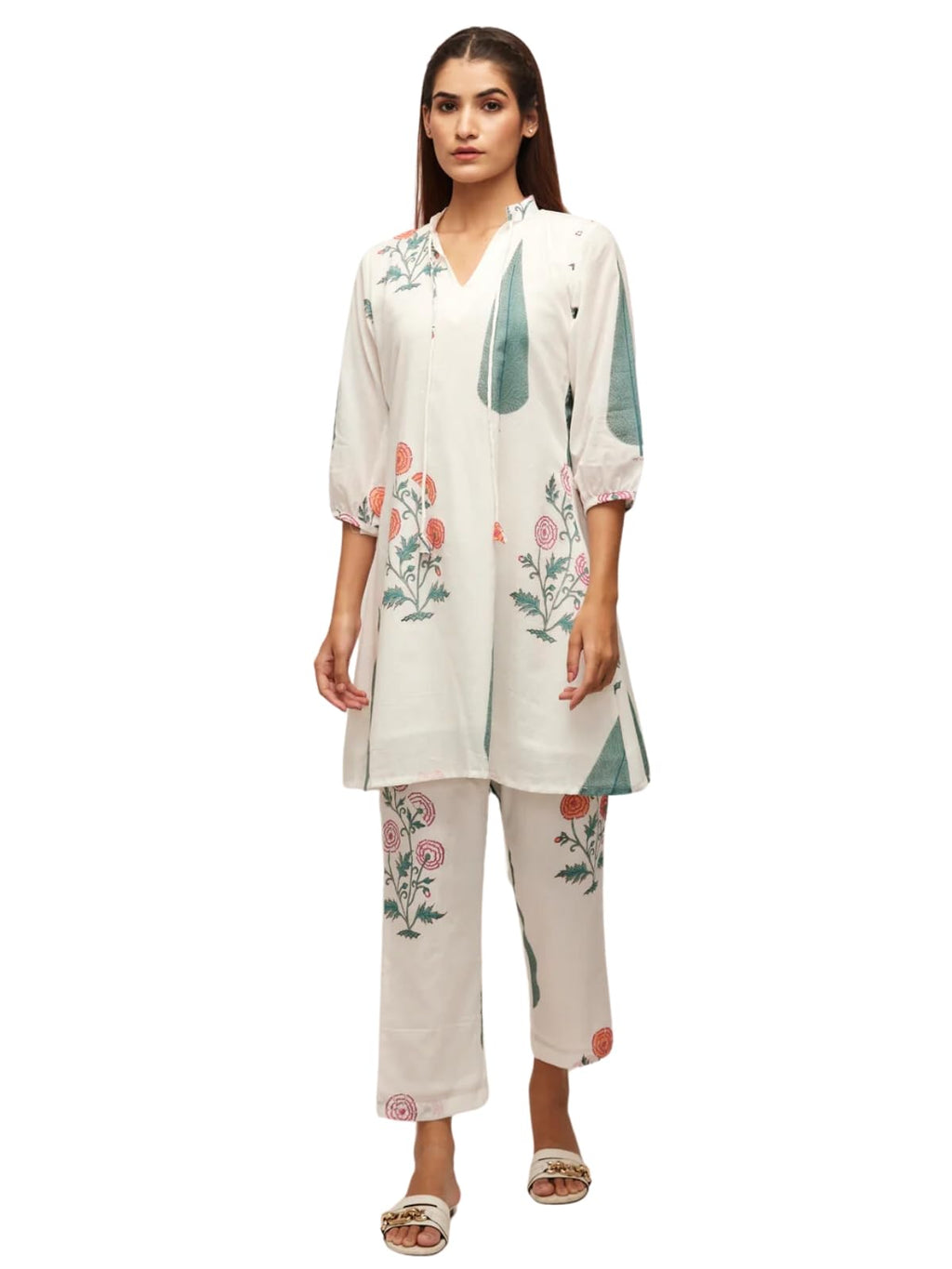 Leriya Fashion WomenS Printed Co-Ord Set