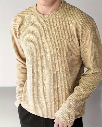 I Enterprise MenS Cotton Bland T Shirt | Round Neck | Full Sleeve | Plain | Combo Pack Of 4