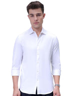 The Indian Garage Co Mens Solid Slim Fit Shirt