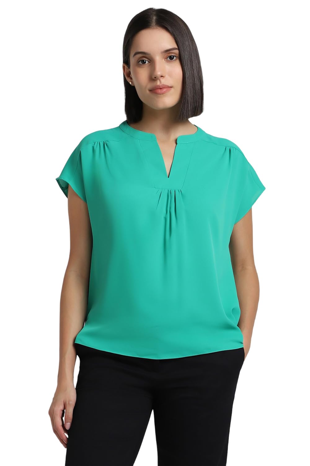 Allen Solly Women Solid Casual Shirt