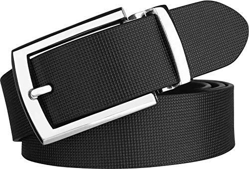 Kaezri Genuine Leather Black Belt For Men (Vero1.1) 38