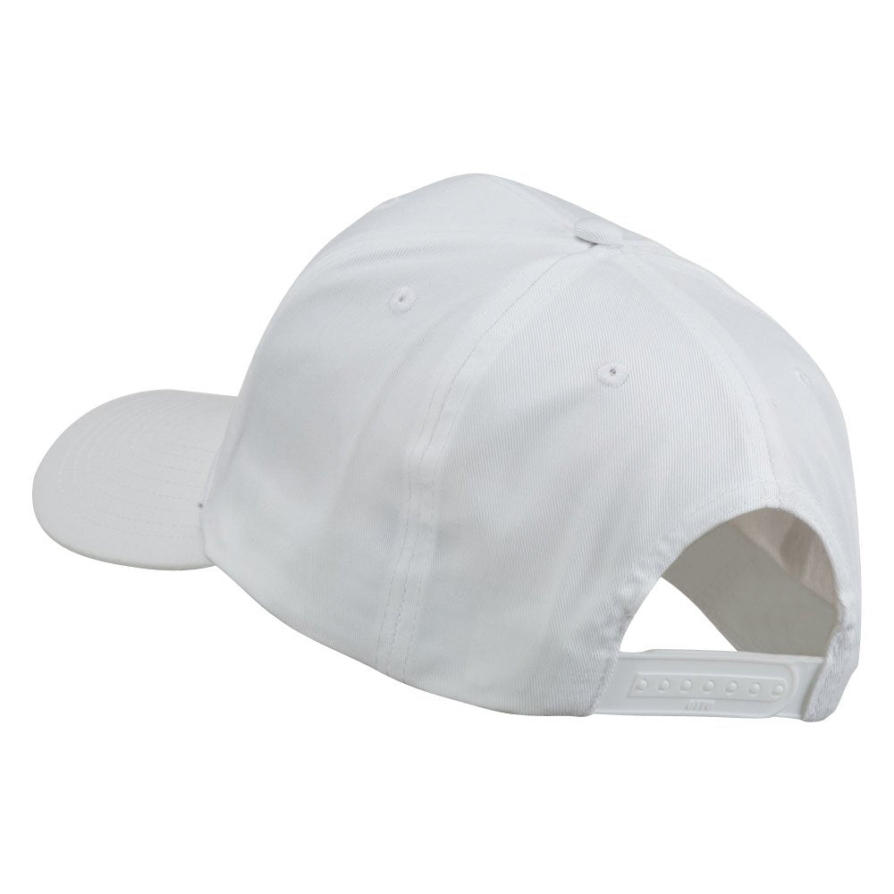 United Nations Flag Shield Patched Cap - White OSFM