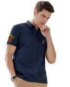 Noble Monk Polo Regular Fit Tshirt Navy Blue
