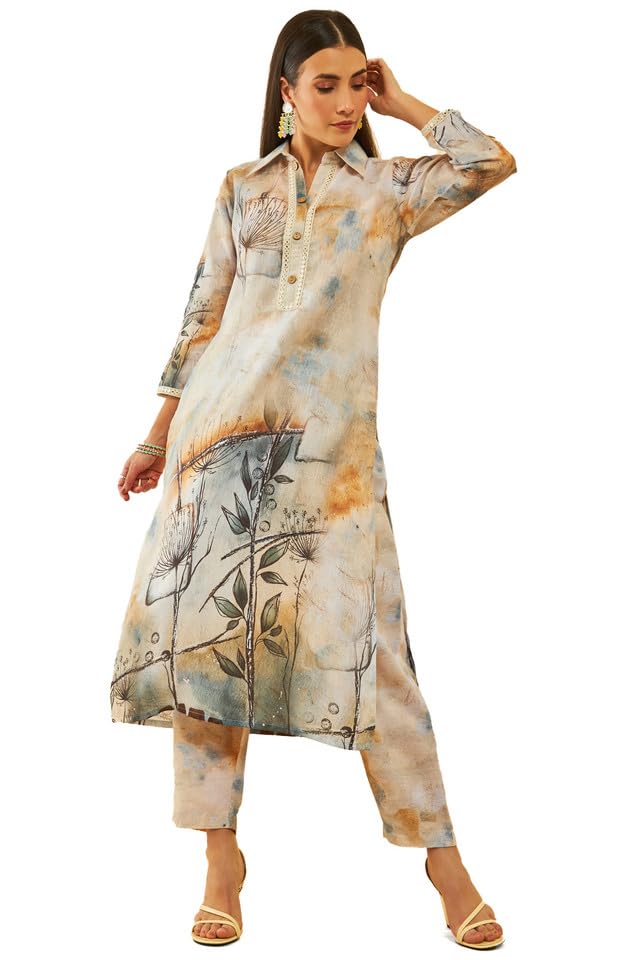 Soch Women Linen Jumpsuit