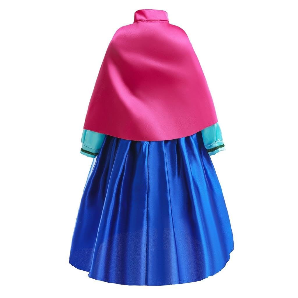 Dressy Daisy Little Girls' Ice Princess Sister Costume Dresses Birthday Halloween Christmas Fancy Party OutfitSize