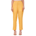 Fabindia WomenS Regular Ethnic Pant (2126407Yellow_Yellow