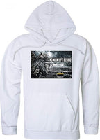 Graphic Pullover, No Men Left, White, M