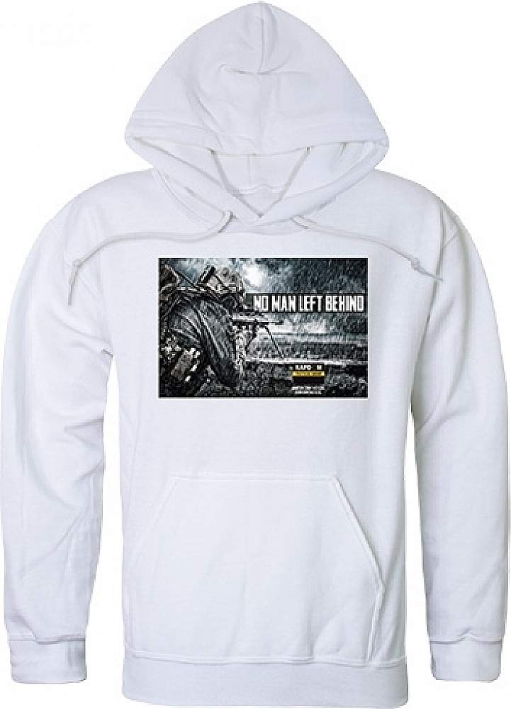 Graphic Pullover, No Men Left, White, XL