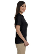 Ladies Pima Piqu Y-collar Polo - WHITE - XS(D0102H7Y7QP)