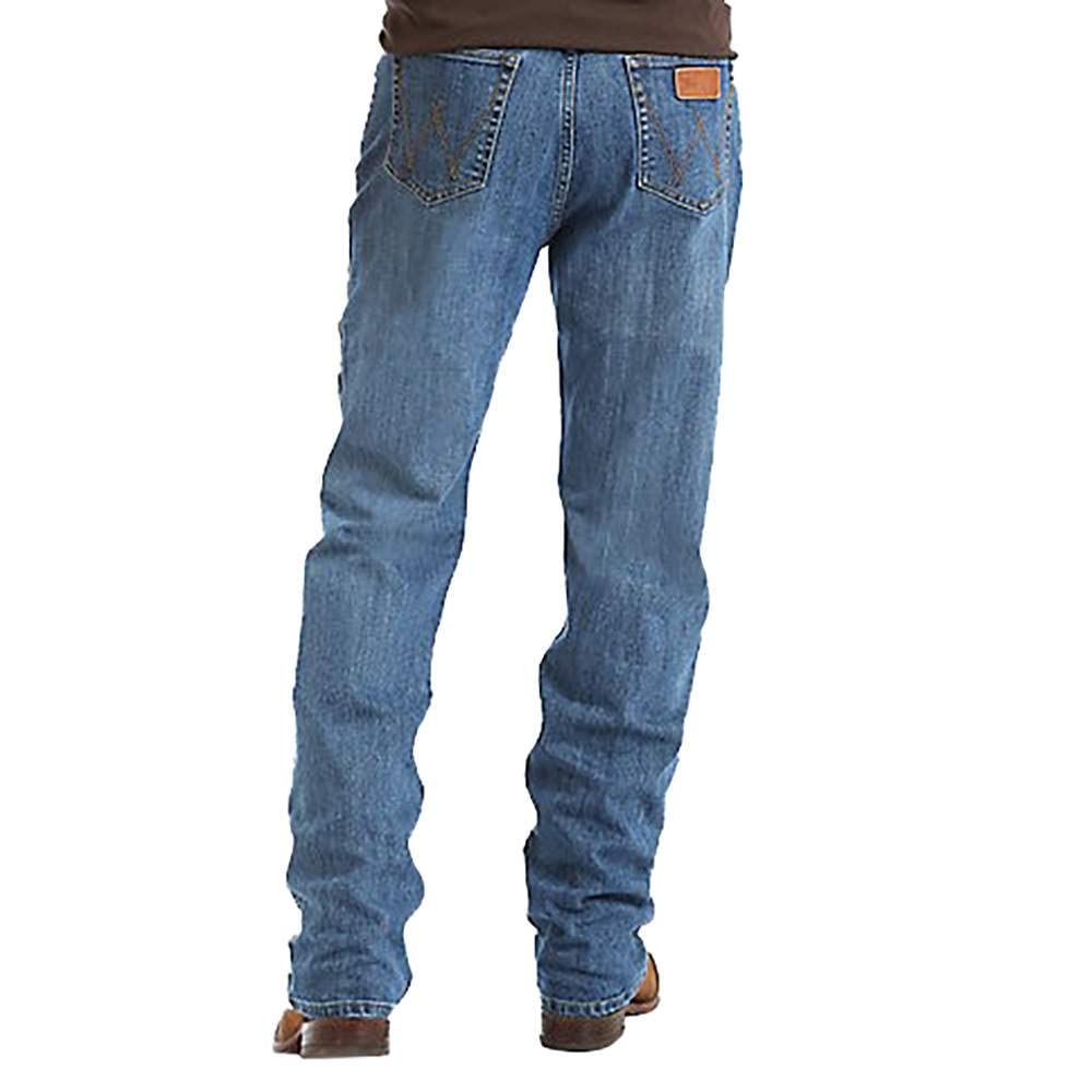 Wrangler mens 20x Competition Active Flex Relaxed Fit Jeans, Admiral Blue, 40W x 36L US
