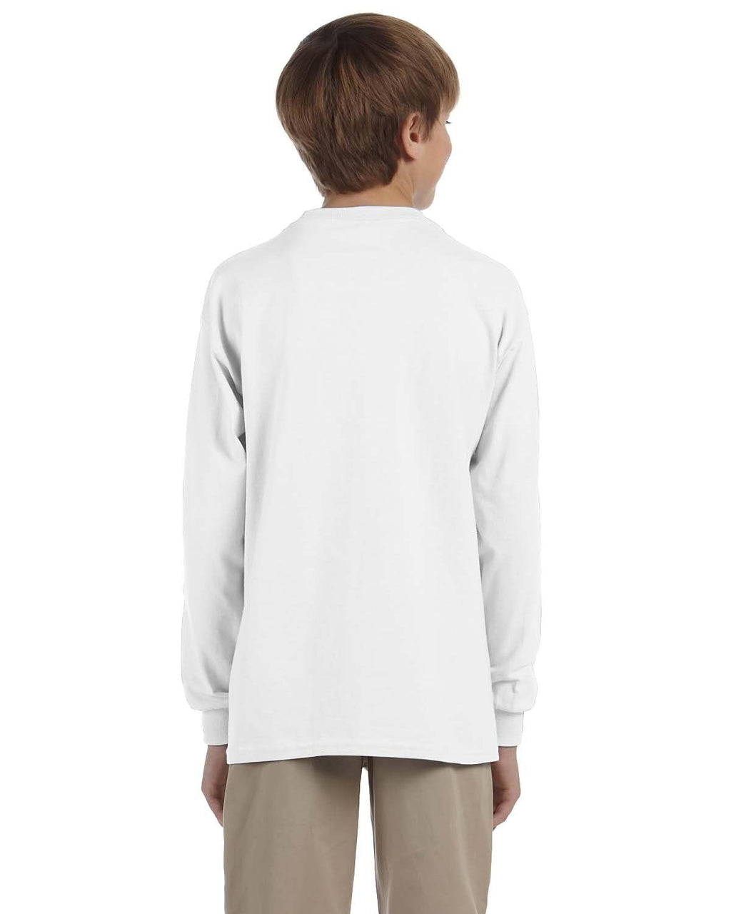 Youth DRI-POWER AcTIVE Long-Sleeve T-Shirt - FOREST gREEN - S(D0102HI3YUg)
