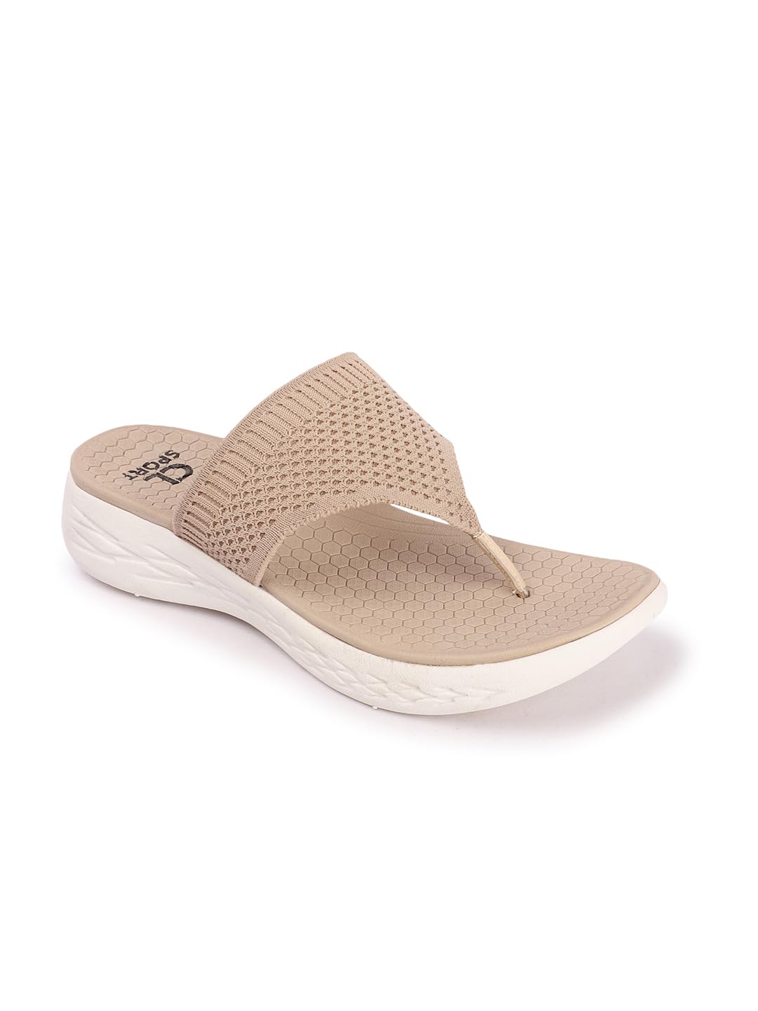 Carlton London Sports Women Beige FlipFlop 7