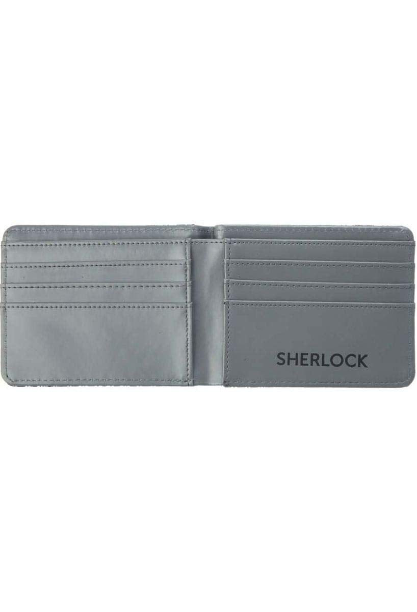 Seven20 Sherlock Holmes Men's Bi-Fold Wallet: Get Sherlock (Grey)