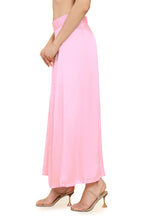 Soch Women Pink Satin Solid Petticoat