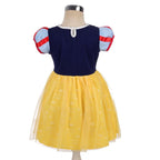 Dressy Daisy Princess Dress Up Clothes Halloween Fancy Party Tulle Skirt Summer Outfit with Cape & Hair Hoop for Toddler Girls S