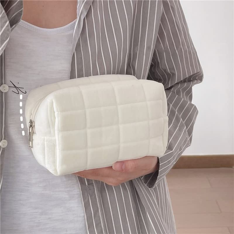 XPONNI Small Cosmetic Bag Cute Makeup Bag Y2k Accessories Aesthetic Make Up Bag Y2k Purse Cosmetic Bag for Purse