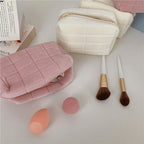 XPONNI Small Cosmetic Bag Cute Makeup Bag Y2k Accessories Aesthetic Make Up Bag Y2k Purse Cosmetic Bag for Purse