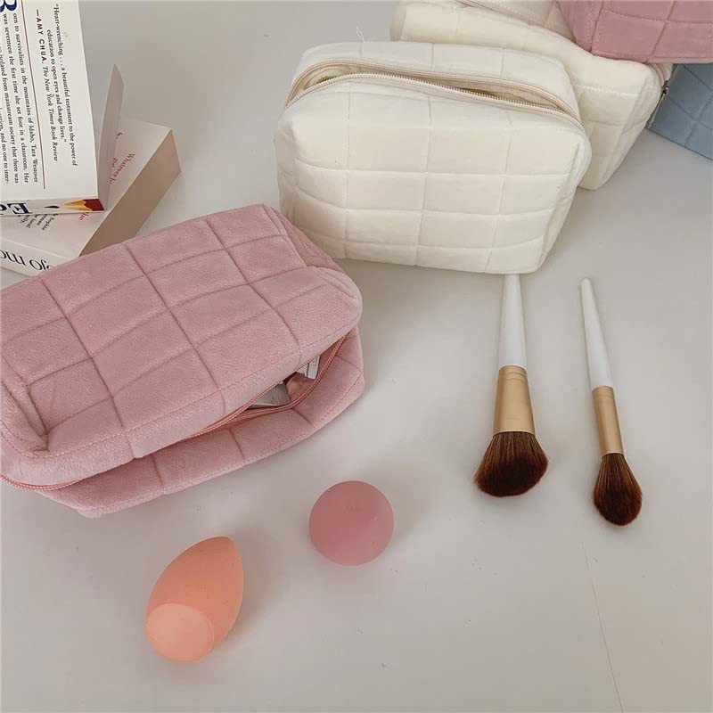 XPONNI Small Cosmetic Bag Cute Makeup Bag Y2k Accessories Aesthetic Make Up Bag Y2k Purse Cosmetic Bag for Purse