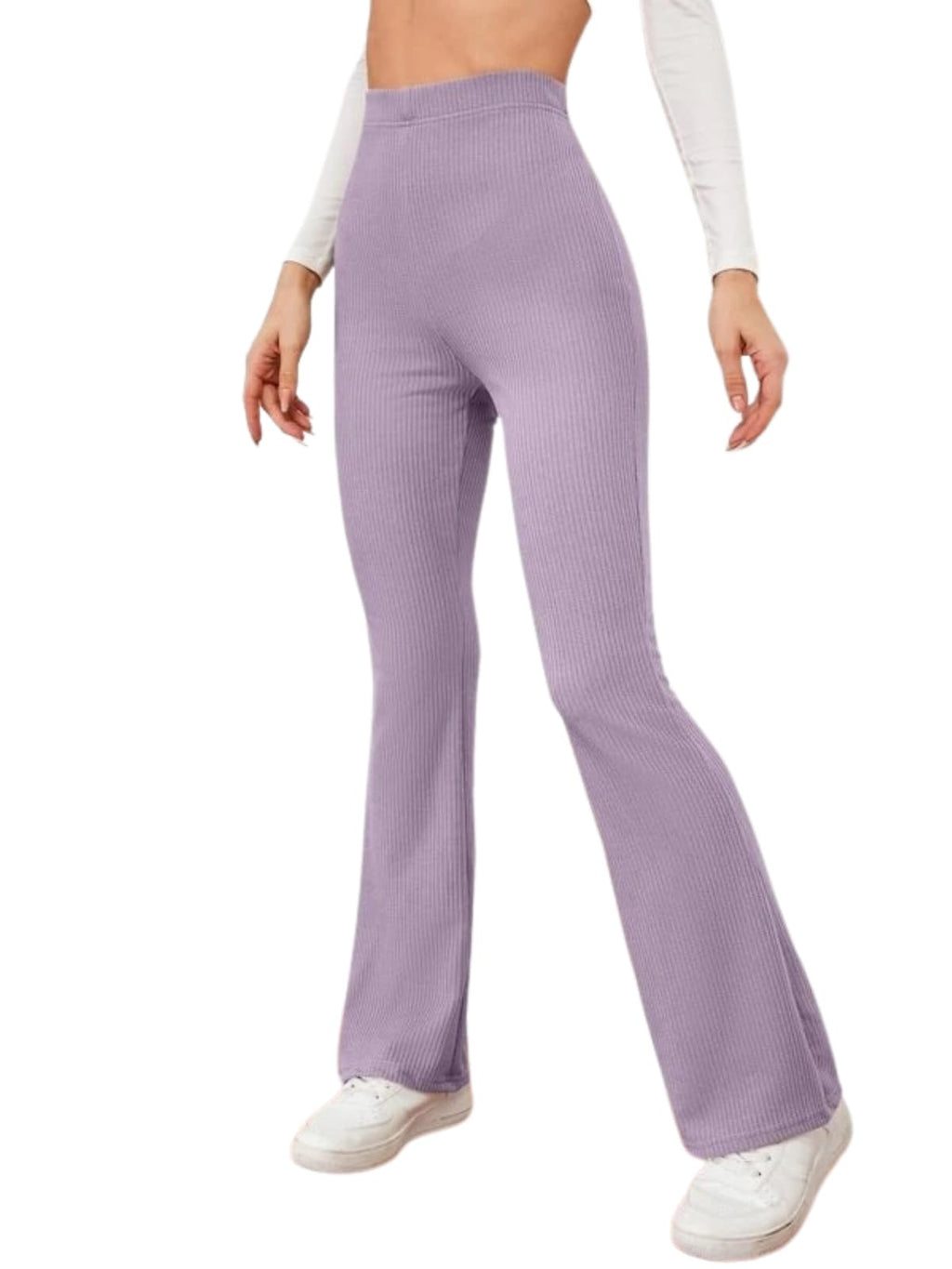 OM SAI LATEST CREATION Womens Western Ribbed Stretchable Trousers for Women || Casual Wear Jogging Wear || Sweatpants || Lightw
