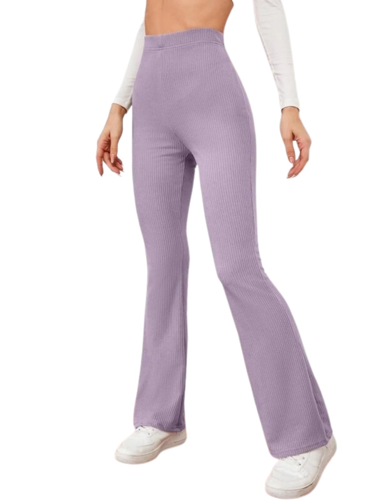 OM SAI LATEST CREATION Womens Western Ribbed Stretchable Trousers for Women || Casual Wear Jogging Wear || Sweatpants || Lightw