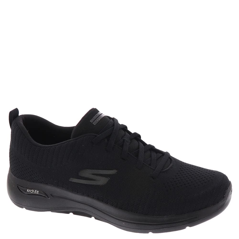 Skechers Men's Gowalk Arch Fit-Athletic Workout Walking Shoe with Air Cooled Foam Sneakers, Black 2, 10.5 X-Wide