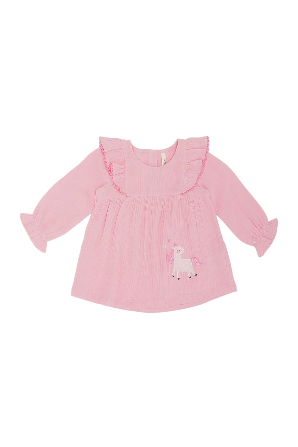Pantaloons Baby Baby Girls Relaxed Fit TShirt (AW25KD1BTWV00017J23A47_Fairytale 18-24