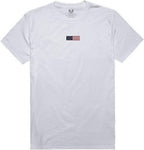 Relaxed Graphic T, US Flag 1, White, M