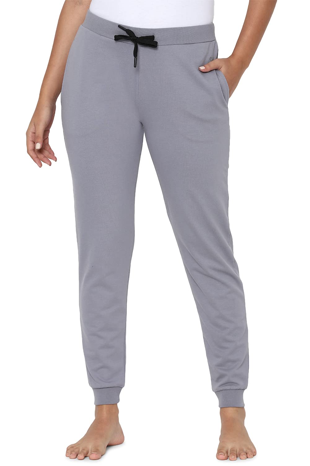 Allen Solly Women Regular Fit Solid Casual Cotton Pants