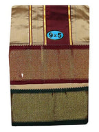 Prakasam Cotton Brand- Poly Mixing Mens Panjakejam Dhoti & Towel Set