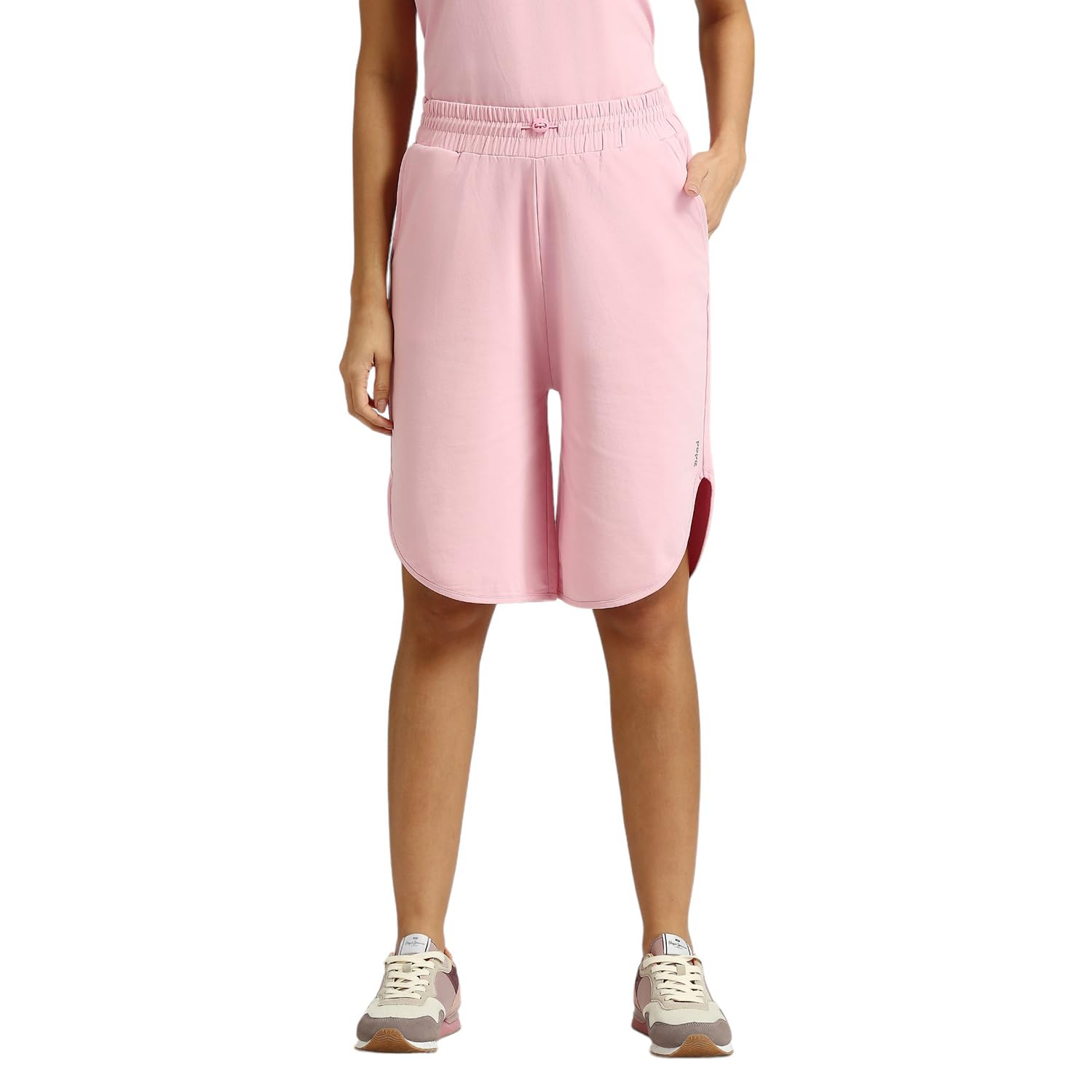 Pepe Jeans WomenS Boyfriend Shorts (Pl801156_Pink