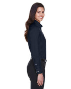 Ladies crown Woven collectionSolid Stretch Twill - BLAcK - XS(D0102H76TXP)