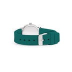 Speidel Scrub Petite Watch Made for Doctors, Nurses, EMT, Surgeons and Students w/Red Second Hand in Hunter Green