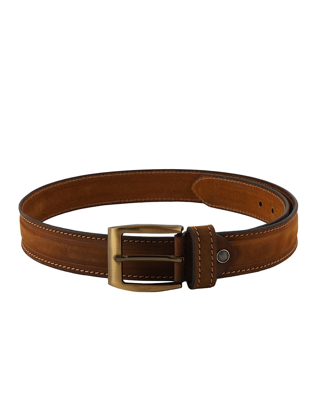 Rai Sahab Mens Leather Belt | Leather Belt For Men | Formal Mens Leather Belt(Size42) 42