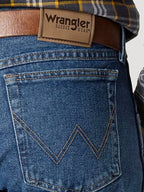 Wrangler mens Relaxed Fit jeans, Antique Indigo, 46W x 34L US