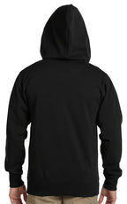 Mens OrganicRecycled Full-Zip Hooded Sweatshirt - BLAcK - 2XL(D0102H7ZgQX)