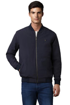 Louis Philippe MenS Polyester Standard Length A-Line Coat (Lpjkmbofu00843_Navy, 2Xl
