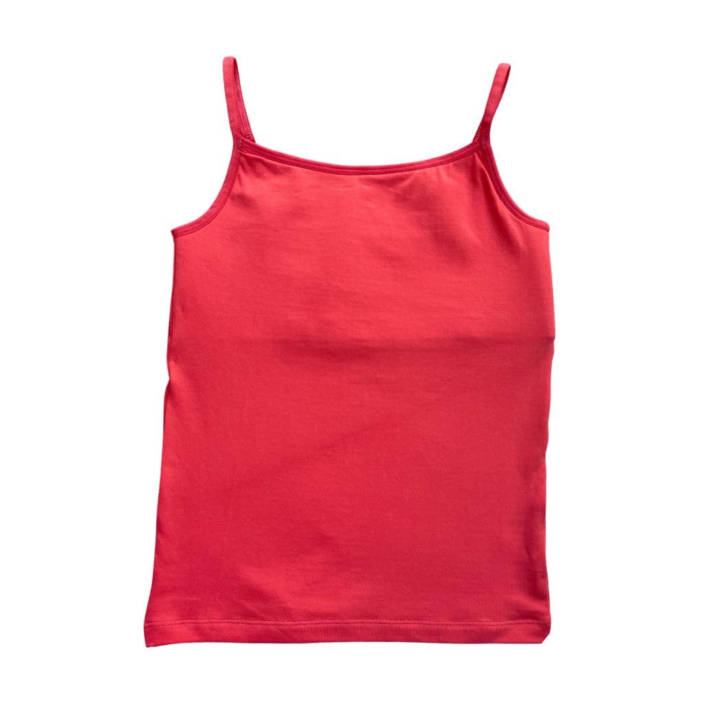 Adira | Girls Cotton Camisole | Teenagers Cami With Light Flat Padding | Slip For Girls | Prevents Show Of Nipple Buds | Stretch 4