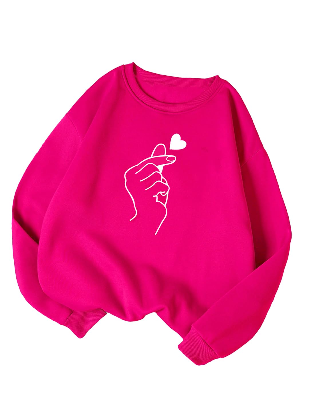 Kotty Women Full Sleeve Round Neck Printed Sweatshirt