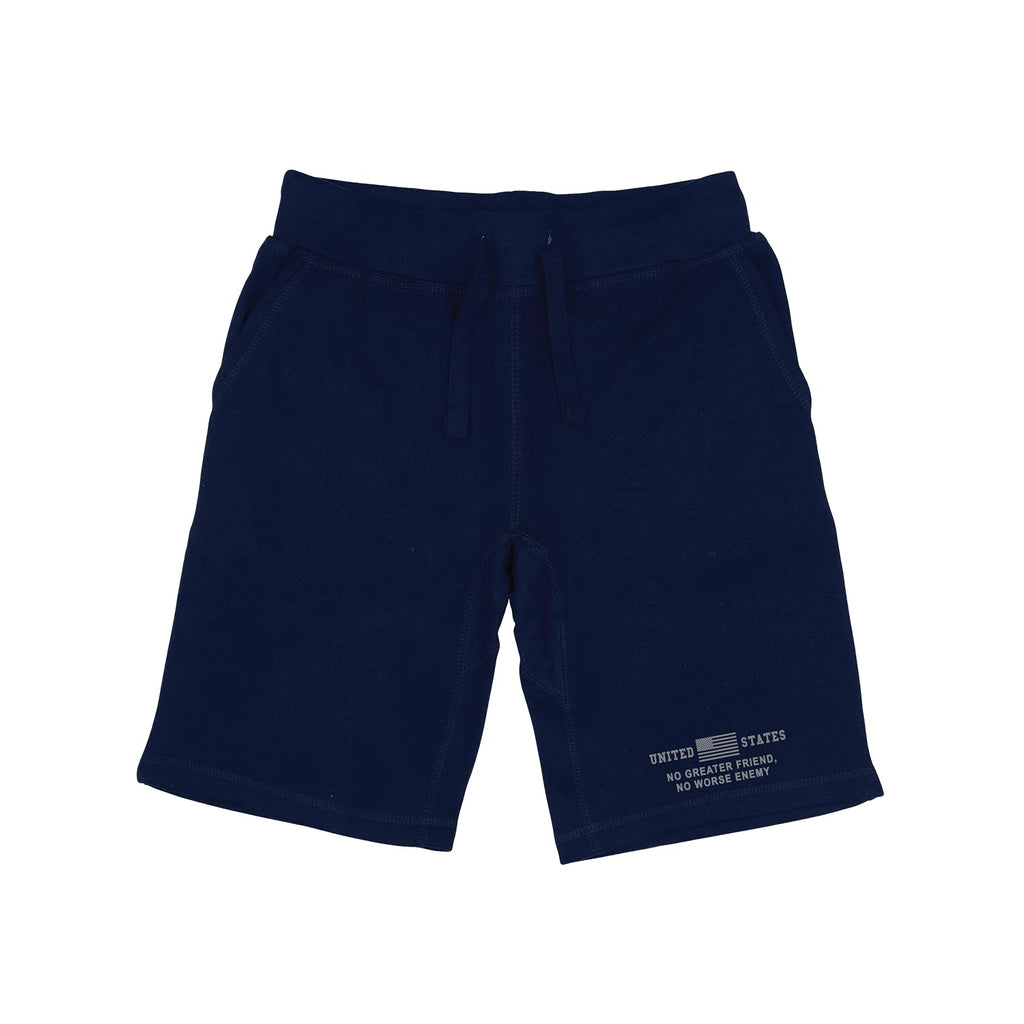 Graphic Shorts, No Greater, Navy, L