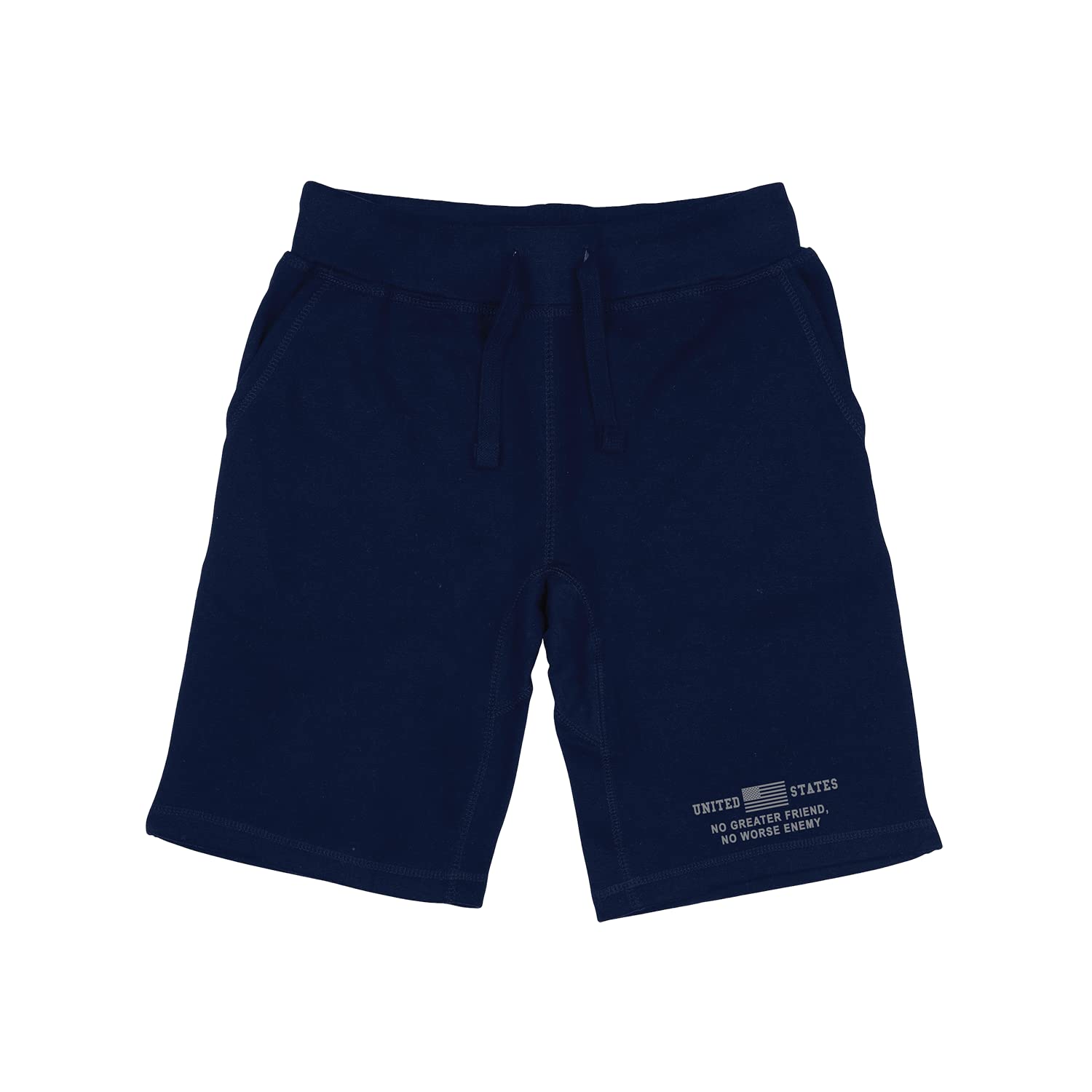 Graphic Shorts, No Greater, Navy, M